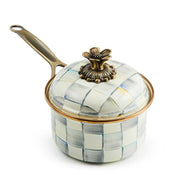 MacKenzie-Childs Cookware Mackenzie-Childs  Sterling Check 1 Qt. Saucepan