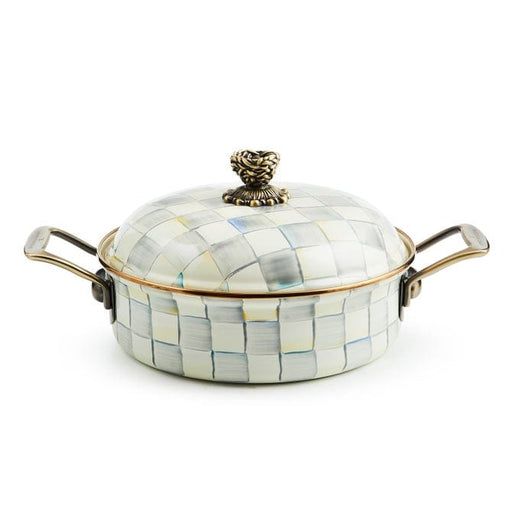 MacKenzie-Childs Cookware Mackenzie Childs Sterling Check 3 Qt. Casserole