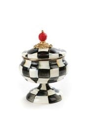 MacKenzie-Childs Courtly Check Curioisty Pot