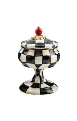 MacKenzie-Childs Courtly Check Curioisty Pot