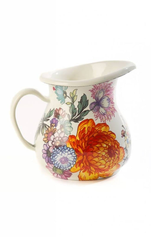 MacKenzie-Childs Creamers Flower Market Creamer - White