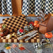 MacKenzie-Childs Cutting Boards Check Chop Board - FINAL SALE