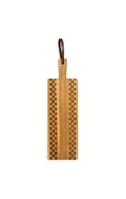 MacKenzie-Childs Cutting Boards Check Serving Board