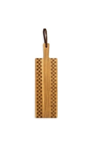 MacKenzie-Childs Cutting Boards Check Serving Board