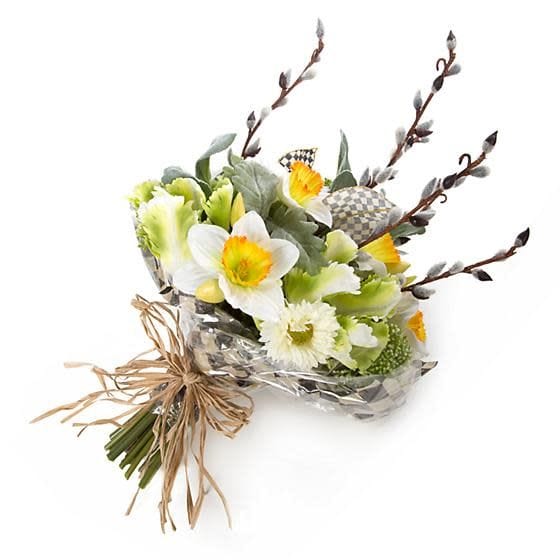 MacKenzie-Childs Daffodils Hand Tied Boquet