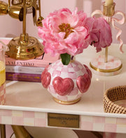 MacKenzie-Childs Decorative Vase Collectors Series: Vase Edition - Heart Vase