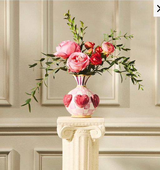 MacKenzie-Childs Decorative Vase Collectors Series: Vase Edition - Heart Vase
