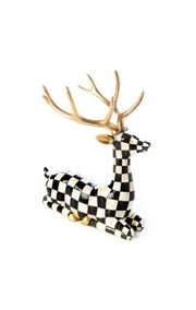 MacKenzie-Childs Deer Checkmate Deer - Sitting