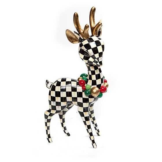 MacKenzie-Childs Deer Courtly Check Deary Deer