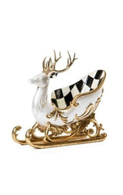 MacKenzie-Childs Deer Glam Up Deer Sleigh