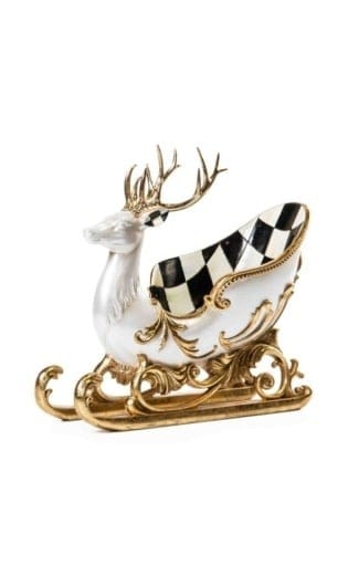 MacKenzie-Childs Deer Glam Up Deer Sleigh