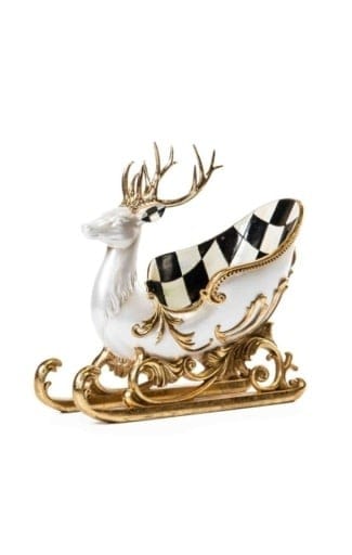 MacKenzie-Childs Deer Glam Up Deer Sleigh