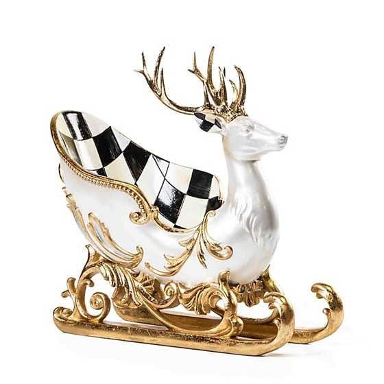 MacKenzie-Childs Deer Glam Up Deer Sleigh