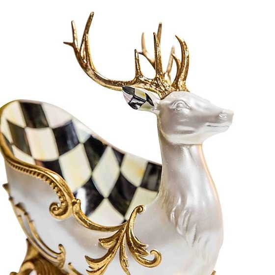 MacKenzie-Childs Deer Glam Up Deer Sleigh