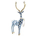 MacKenzie-Childs Deer Royal Check Standing Deer