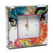 MacKenzie-Childs Desk Clock Flower Market Reflections Desk Clock