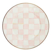 MacKenzie-Childs Dinner Plates Rosy Check Dinner Plate