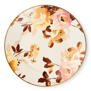 MacKenzie-Childs Dinner Plates Wild Rose White Dinner Plate