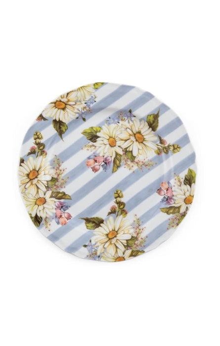 MacKenzie-Childs Dinner Plates Wildflowers Dinner Plate - Blue