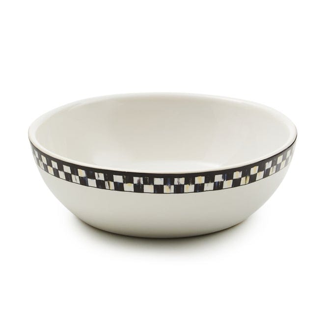 MacKenzie-Childs Dinnerware Mackenzie-Childs Courtly Check Everyday Bowls, Set of 4