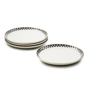MacKenzie-Childs Dinnerware Mackenzie-Childs Courtly Check Everyday Lunch Plates, Set of 4