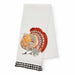 MacKenzie-Childs Dish Towel Turkey Applique Dish Towel