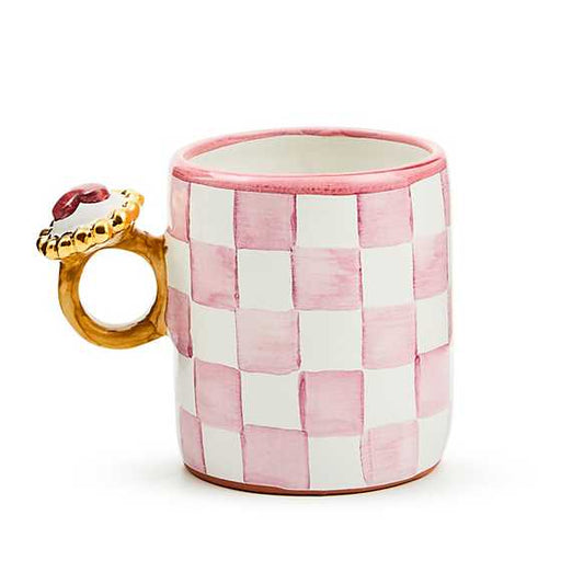 MacKenzie-Childs Drinkware Collectors Series: Mug Edition - Love Ring Ceramic Mug