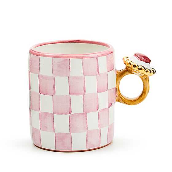 MacKenzie-Childs Drinkware Collectors Series: Mug Edition - Love Ring Ceramic Mug