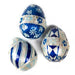 MacKenzie-Childs Eggs Royal Capiz Eggs - Set of 3- FINAL SALE