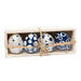 MacKenzie-Childs Eggs Royal Spot Capiz Eggs - Set of 4 - FINAL SALE