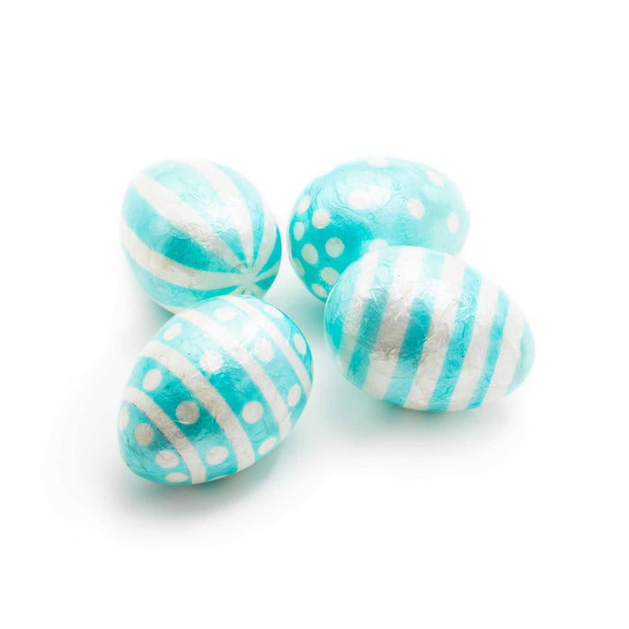 MacKenzie-Childs Eggs Sweet Shop Aqua Eggs - Set of 4 FINAL SALE