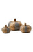 MacKenzie-Childs Fall Decor Courtly Rattan Pumpkins, Set of 3