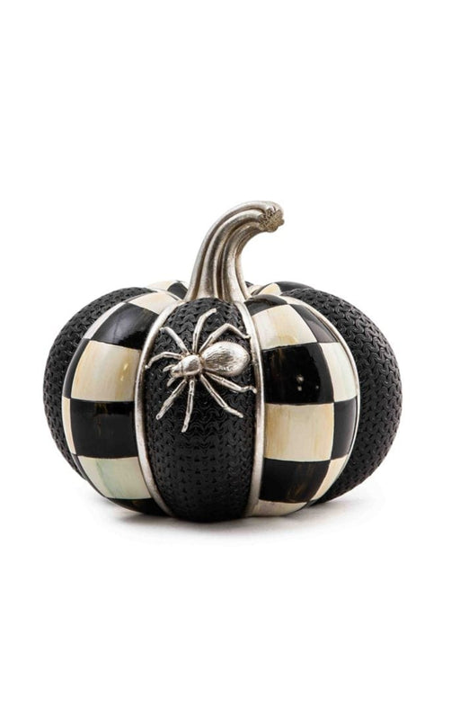 MacKenzie-Childs Fall Decor Spellbound Spider Pumpkin