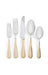 MacKenzie-Childs Flatware Gold Check Flatware - 5-Piece Place Setting