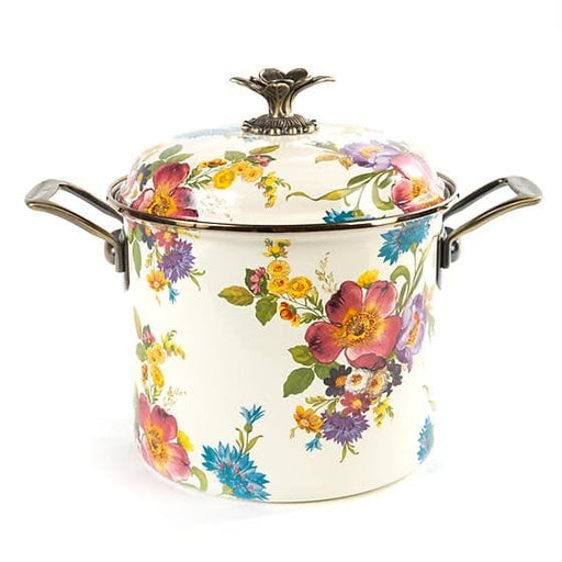 MacKenzie-Childs Flower Market 7 Qt. Stockpot