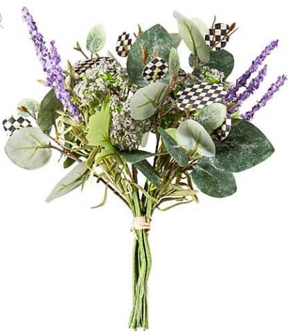 MacKenzie-Childs Flower Stems Courtly Lavender Bouquet