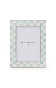 MacKenzie-Childs Frame Sterling Check Silver Plated 5"x7" Frame