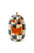 MacKenzie-Childs Halloween Courtly Check Illuminated Jack O' Lantern - Tall