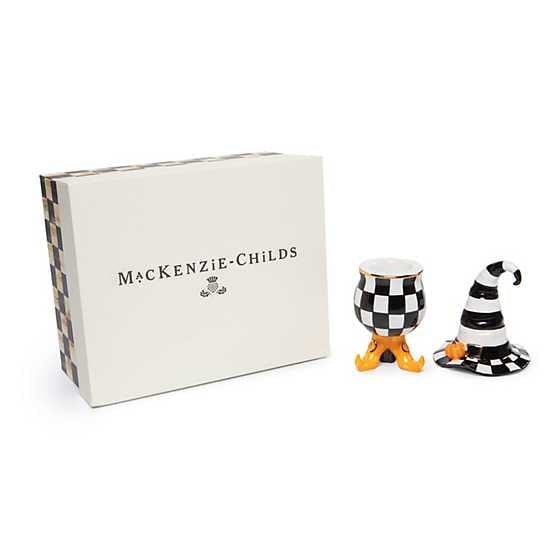 MacKenzie-Childs Halloween Good Witch Hostess Set