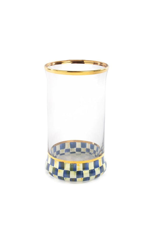 MacKenzie-Childs Highball Glasses Royal Check Highball Glass