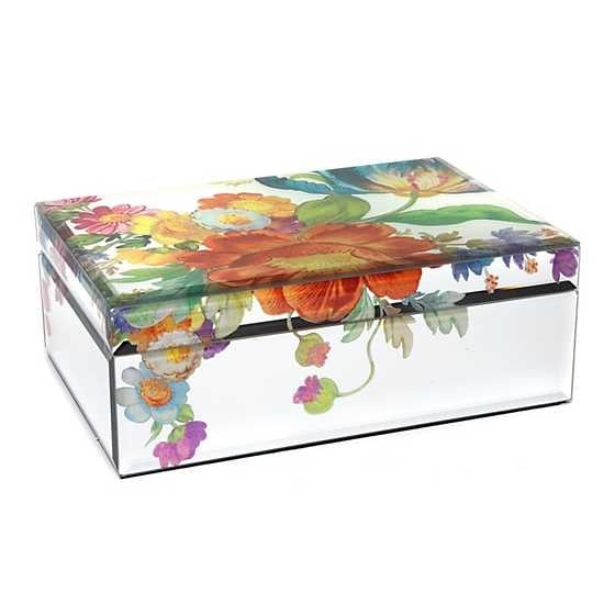 MacKenzie-Childs Jewelry box Flower Market Reflections Jewelry Box