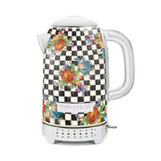 MacKenzie-Childs Kettle Courtly Flower Market Electric Kettle