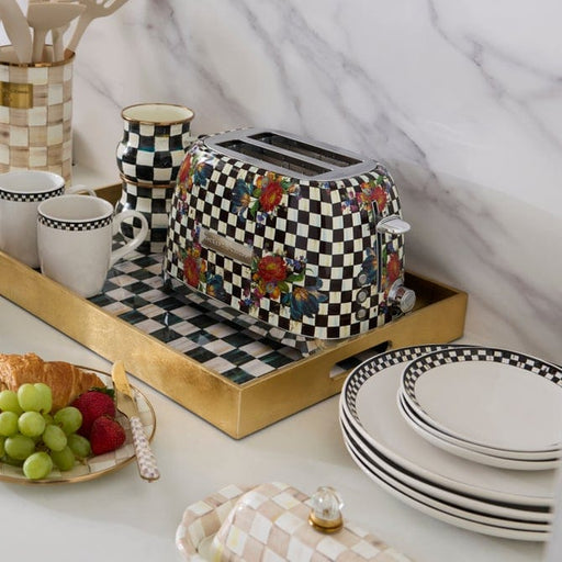 MacKenzie-Childs Kitchen Accessories Courtly Flower Market 2-Slice Toaster