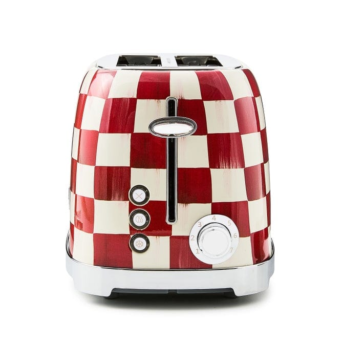 MacKenzie-Childs Kitchen Accessories MacKenzie-Childs Cherry Check 2-Slice Toaster