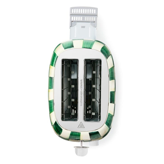 MacKenzie-Childs Kitchen Accessories Mackenzie-Childs Emerald Check 2-Slice Toaster