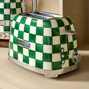 MacKenzie-Childs Kitchen Accessories Mackenzie-Childs Emerald Check 2-Slice Toaster