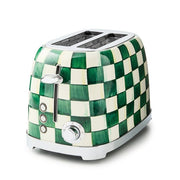 MacKenzie-Childs Kitchen Accessories Mackenzie-Childs Emerald Check 2-Slice Toaster