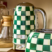 MacKenzie-Childs Kitchen Accessories Mackenzie-Childs Emerald Check Electric Kettle