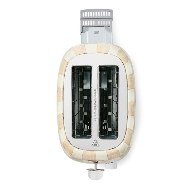 MacKenzie-Childs Kitchen Accessories Mackenzie-Childs Mocha Check 2-Slice Toaster