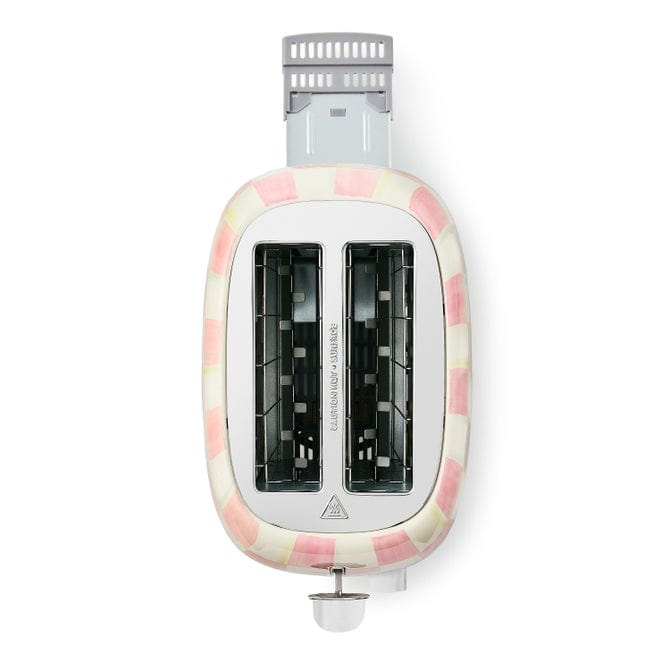 MacKenzie-Childs Kitchen Accessories Mackenzie-Childs Rosy Check 2-Slice Toaster